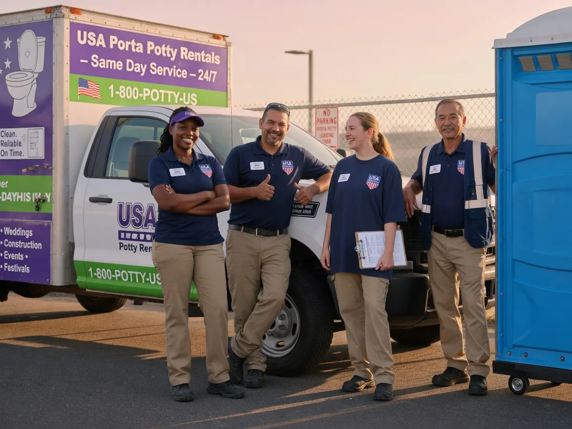 Porta Potty Rental company in La Crescenta, CA